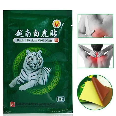 Sumifun Pcs Bag Vietnam White Tiger Plaster Rheumatoid Arthritis