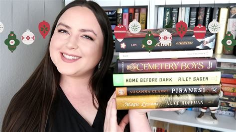 Bookmas Vlogmas Day October November Reading Wrapup Youtube