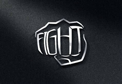 Fight Logo For Mma Mixed Martial Arts By Rizal Art Logo Logo