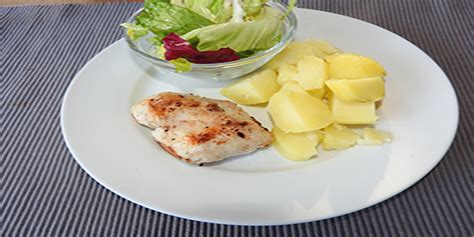 Pute Mit Kartoffeln Und Salat Kochen Verstehen De