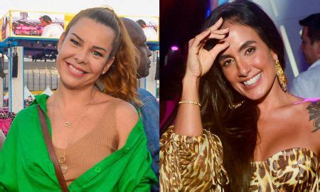 Fernanda Souza E Carol Peixinho D O Show De Maturidade Ao Curtirem