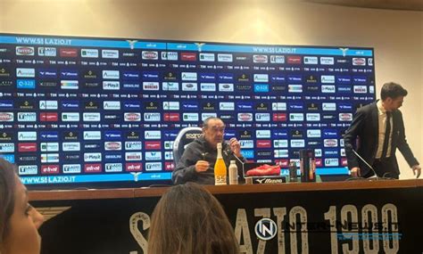 Sarri In Conferenza Stampa Alla Vigilia Di Inter Lazio Definito L Orario