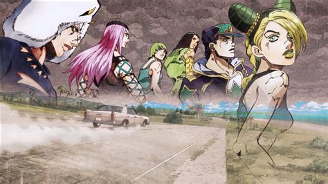 Jojos Bizarre Adventure Stone Ocean Anime Girls Anime Boys Wallpaper Resolution1425x800 Id