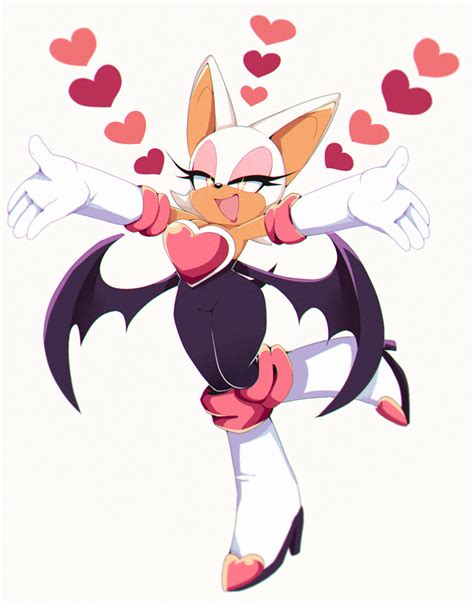 Mai 🎈⭐ On Twitter Rouge The Bat Sonic And Shadow Sonic Art