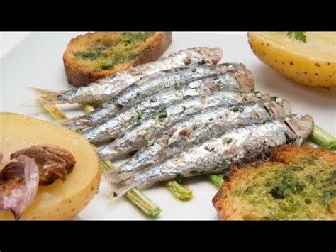 Receta de sardinas asadas con patatas Karlos Arguiñano YouTube