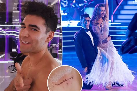 Anna Delvey S DWTS Partner Ezra Sosa Gets Nothing Tattooed On His