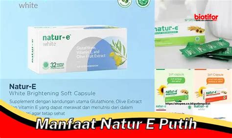 Temukan Manfaat Natur E Putih Yang Perlu Kamu Tahu Biotifor