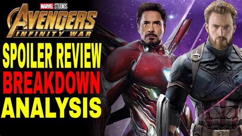 Avengers Infinity War Spoiler Review Breakdown Analysis Youtube