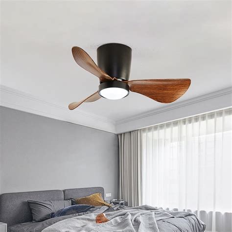 Ceiling Fans With Lights Bedroom 22 Inch Intelligent Ceiling Fans With ...