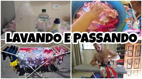 Lavando e Passando as Roupinhas da Bebê YouTube