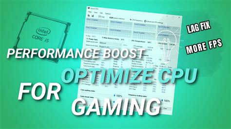 Performance Boost Speed Up Your Pc Optimize Cpu Processor For Gaming