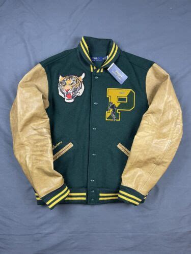 Descubrir 60 Imagen Polo Ralph Lauren Vintage Varsity Letterman Jacket