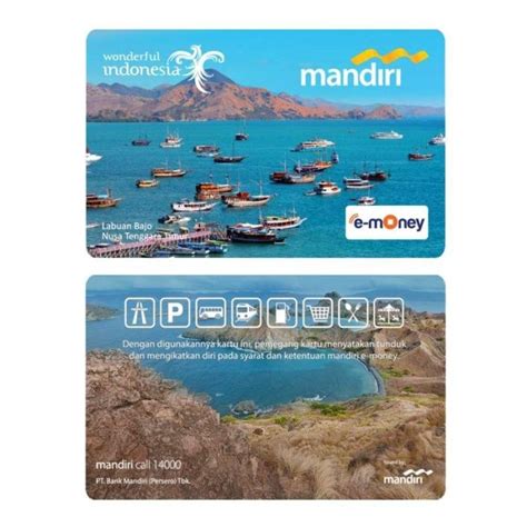 Jual Kartu Mandiri E Money Edisi Wonderful Indonesia Labuan Bajo