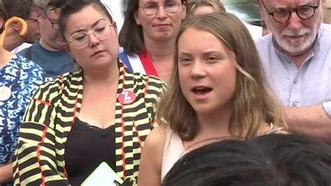 Greta Thunberg Exprime Son Soutien Aux Soul Vements De La Terre