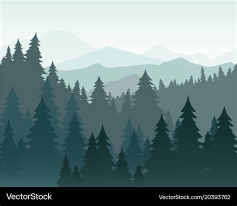 Forest Tree Illustration Vector Hd Images Tree Clipart Cartoon Forest