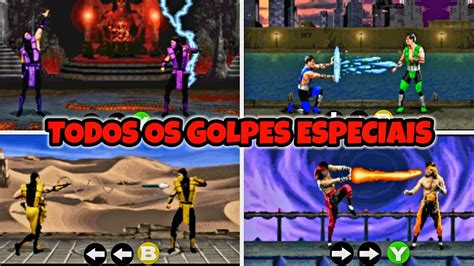 Como Fazer Todos Os Golpes Especiais De Ultimate Mortal Kombat Youtube