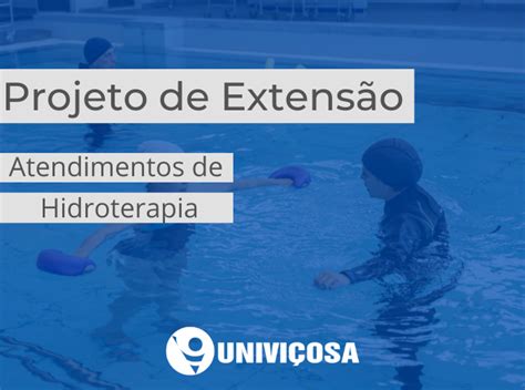 Projeto De Extens O Hidroterapia Univi Osa Centro Universit Rio De