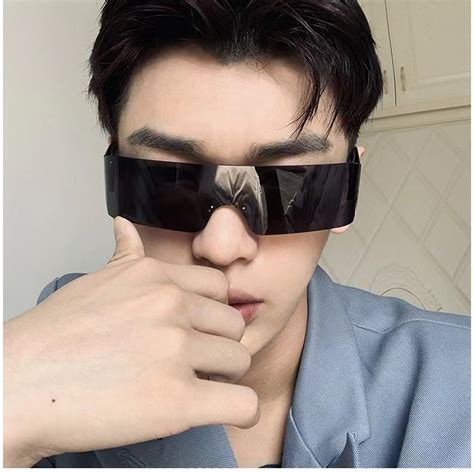 Y K Millennium Hot Boy Sunglasses Fashion Korean Aesthetic Shades For Women Men Vintage Retro