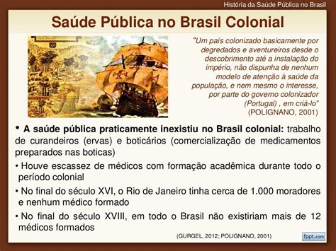 História da Saúde Pública no Brasil Flashcards