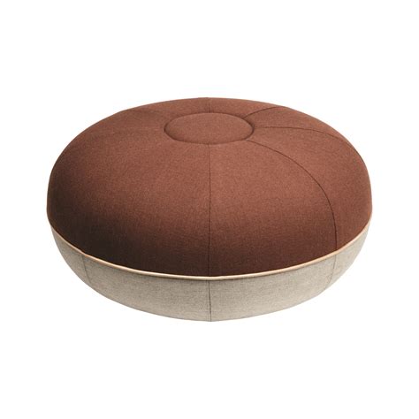 Fritz Hansen Cm Pouf Large Rust Pre Used Design Franckly