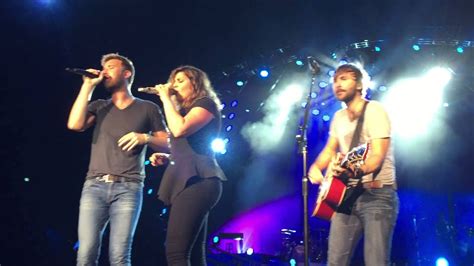 Lady Antebellum Need You Now Live In Toronto WheelsUp Tour YouTube