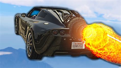 5 000 000 İNANILMAZ ROKET ARABA GTA 5 Online DLC YouTube