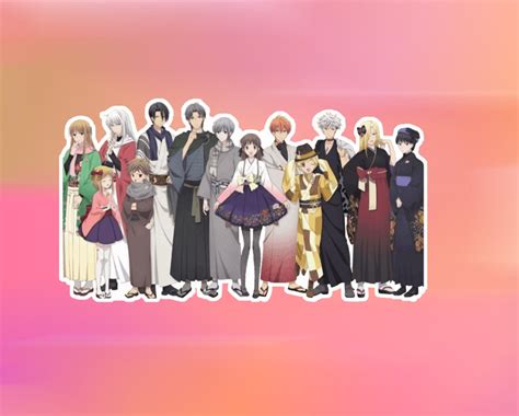 Fruits Basket Zodiac Members Kyo Yuki Tohru Ritsu Kisa Etsy