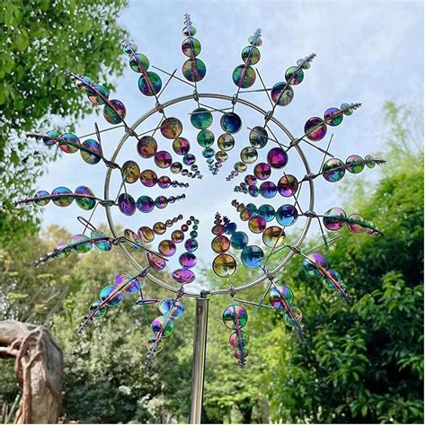 Amazon Magical Windmill Metal Wind Spinner Windmills Decorations