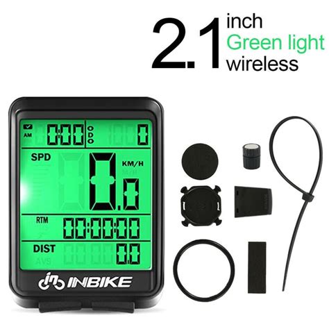 waterproof wireless mountain bike computer bicycle speedometer cycle