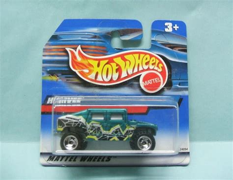Hot Wheels Humvee Hummer X Collector Short Card Eur Picclick Fr