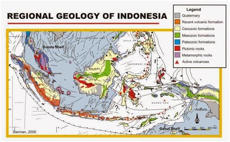 Peta Geologi Regional Indonesia Geotour Indonesia