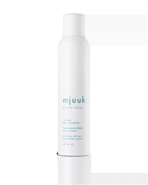 Mjuuk Naked Sense Fragrance Free Volume Dry Shampoo Ml Mjuuk Naked Sense New Hairstore