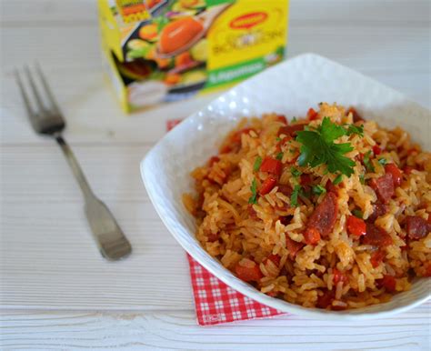 Poêlée de riz au Chorizo et aux Poivrons Cuisiner tout Simplement