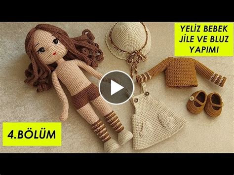 Yeliz Bebek Jile ve bluz yapılışı amigurumi doll tutorial English