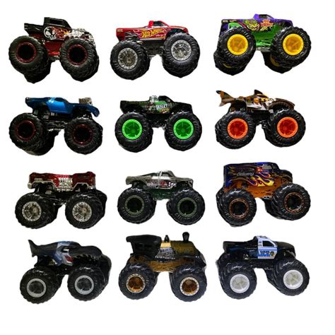 Carrinho Monster Trucks Hot Wheels Original Matell Escolha O Seu Carrinho Shopee Brasil