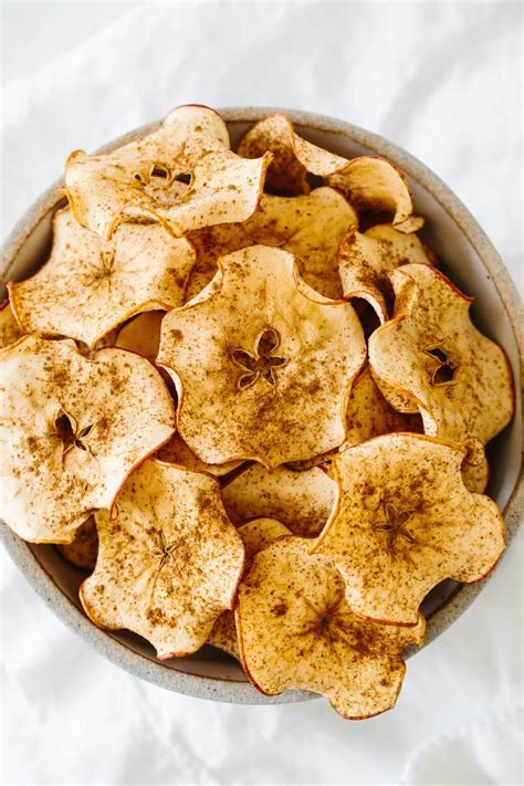 Easy Apple Chips Recipe Downshiftology Apple Recipes Apple Chips