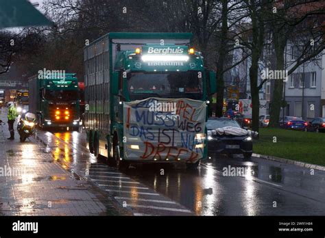 Osnabrück Deutschland 23 Dezember 2023 In Osnabrück eine