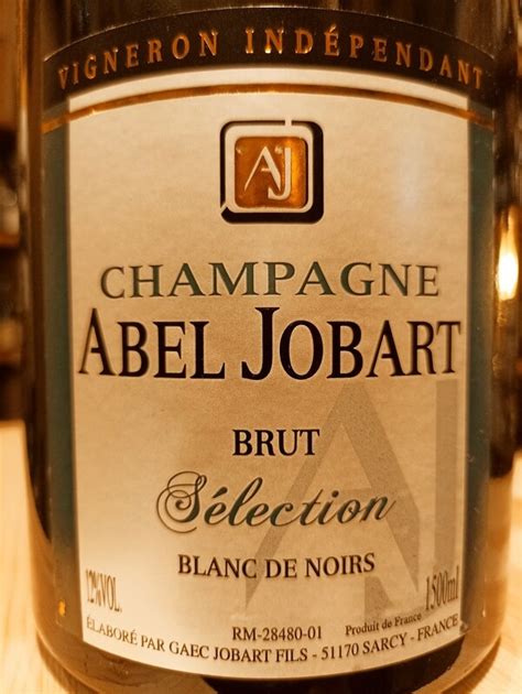 Champagne Abel Jobart Brut Selection Blanc De Noirs Magnum Ml R M