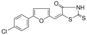 5 5 4 CHLORO PHENYL FURAN 2 YLMETHYLENE 2 THIOXO THIAZOLIDIN 4 ONE