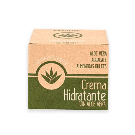 Crema Hidronutritiva Con Aloe Vera Para Cutis Graso Exialoe Todo Aloe