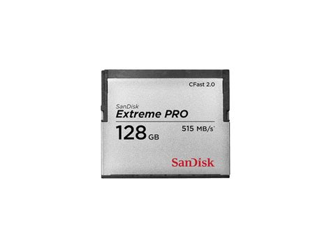 SanDisk Extreme Pro 128GB CFast 2.0 Flash Card Model SDCFSP-128G-G46D