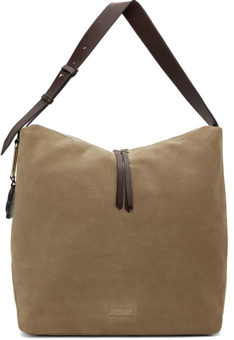 Beige Zelma Tote By Boss On Sale