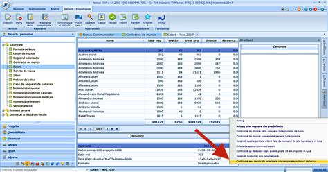 Nexus Salarii Avertizare Sincronizare Salariati Pentru Contracte Sau