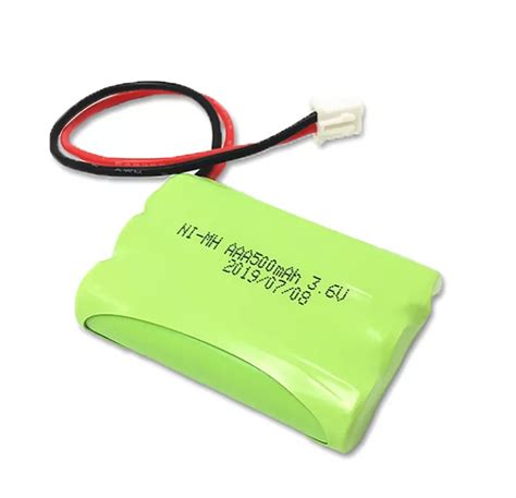 ชดแบตเตอร Nimh ขนาด 3 6V AAA 500mAh ตดตงบนรถ