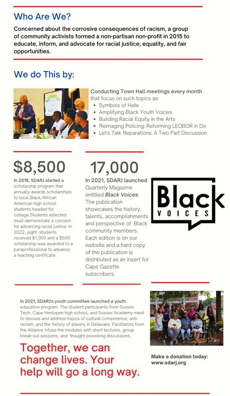 Giving Tuesday Southern Delaware Alliance For Racial Justice