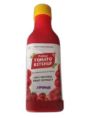 Prakash Tomato Ketchup Packaging Type Bottle Packaging Size 250g At