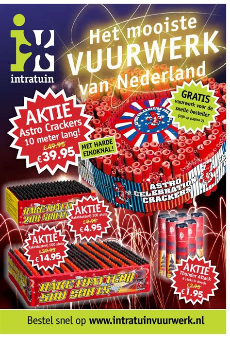 ISSUU Intratuin Vuurwerk 2011 2012 Folder By Kev In