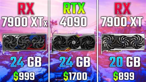 RX 7900 XTX Vs RTX 4090 Vs RX 7900 XT Test In 7 Games IPhone Wired