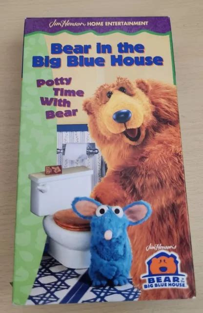 Bear In The Big Blue House Potty Time With Bear Vhs Sous Titr