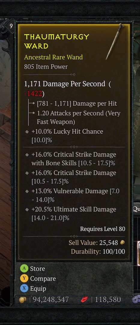 805 Bone Necro Wand Gg Crit Vuln Bonecrit Topic D2jsp